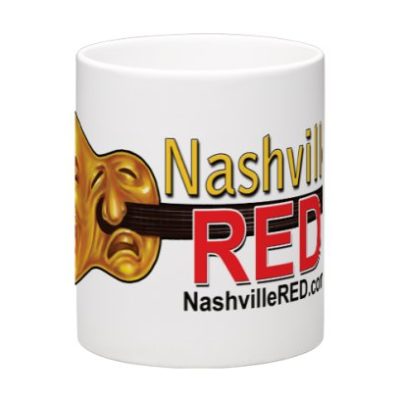 Nashville Red Coffee Cup with logo